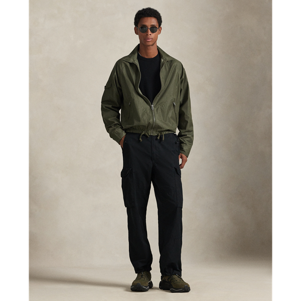 Cotton-Blend Coach's Jacket