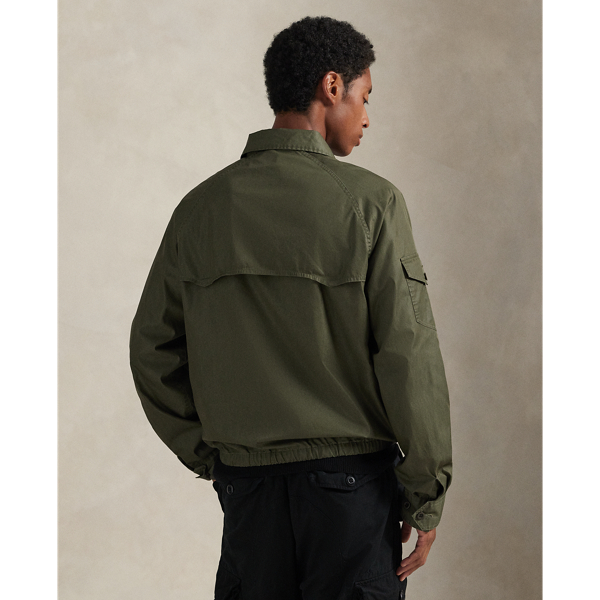 Cotton-Blend Coach’s Jacket