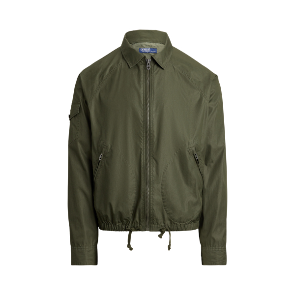 Cotton-Blend Coach’s Jacket