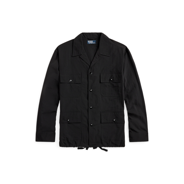 パラダイス友崎ポロラルフローレン コーデュロイオーバーシャツ 黒 M