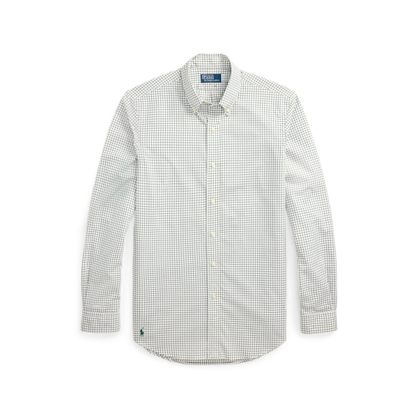 Classic Fit Tattersall Poplin Shirt