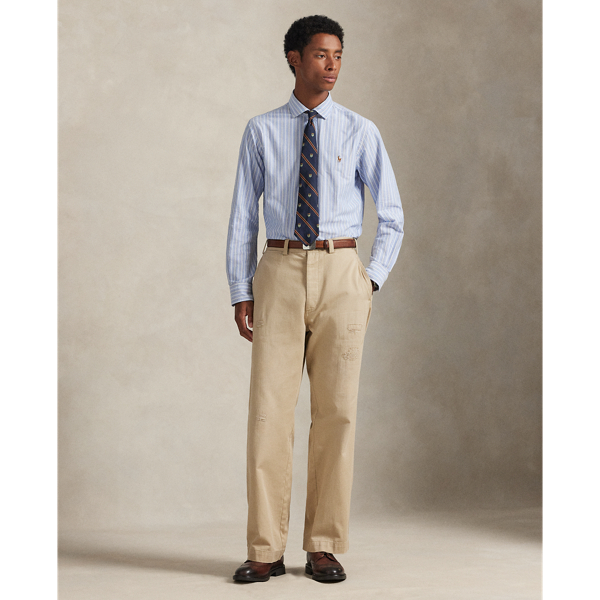 クラシック フィット ストライプド オックスフォード シャツ | ラルフ