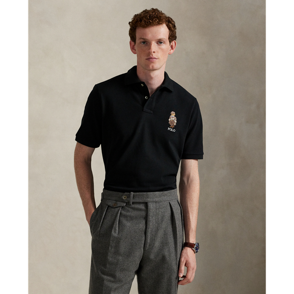 Men's Black Classic Fit Polo Shirts | Ralph Lauren