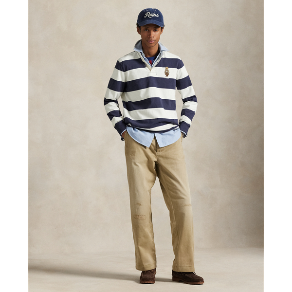 クラシック フィット Polo ベア ラグビー シャツ | ラルフ