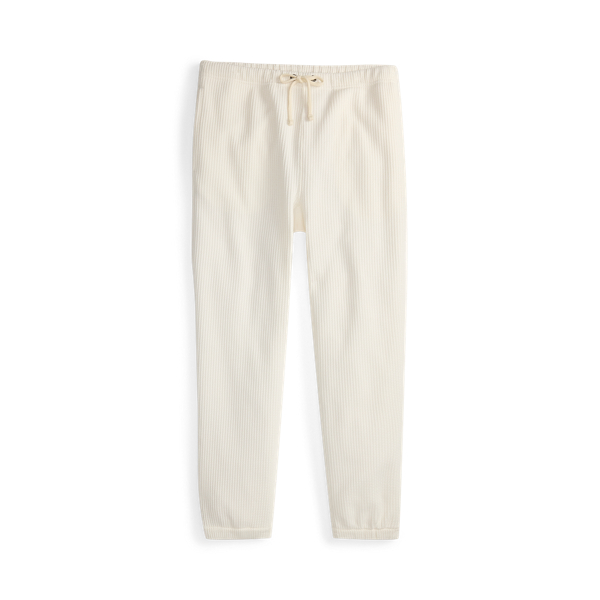 Waffle-Knit Fleece Sweatpant