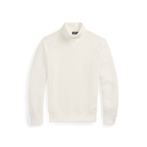 特価！Polo Ralph Lauren Waffle-Knit Pajama Shirt 長袖Tシャツ Ralph Lauren Mens Waffle-Knit Thermal Pajama Shirt, Grey, XX
