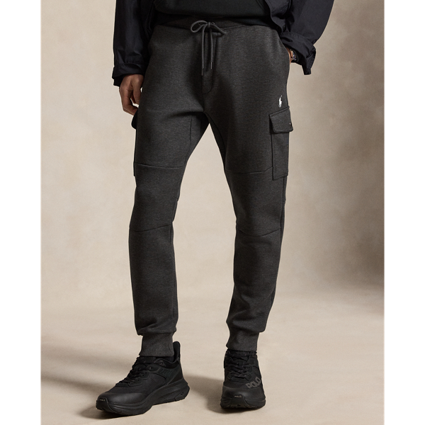 Double-Knit Cargo Jogger Pant