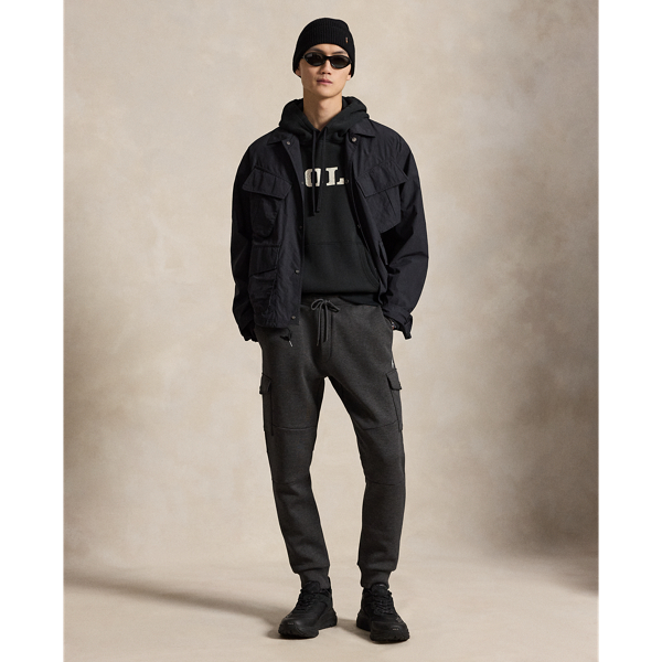 Double-Knit Cargo Jogger Pant