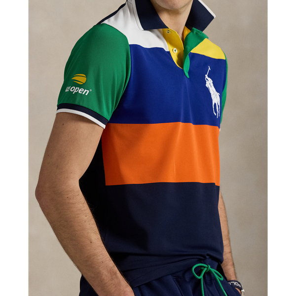 US Open Custom Slim Mesh Polo Shirt for Men | Ralph Lauren® BO