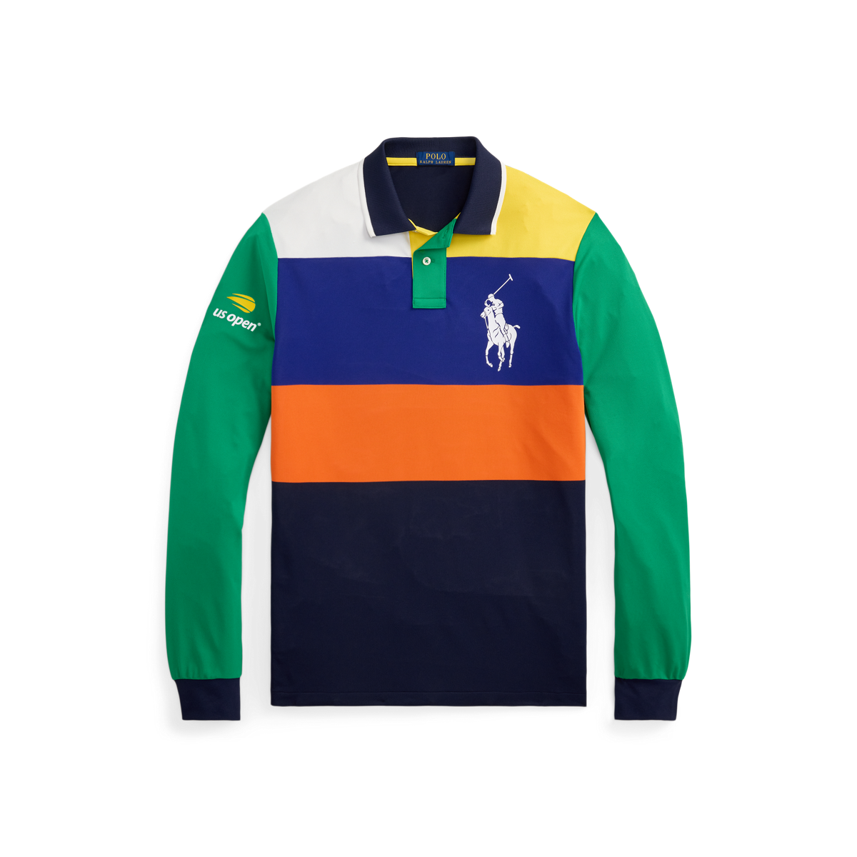 US Open Custom Slim Mesh Polo Shirt