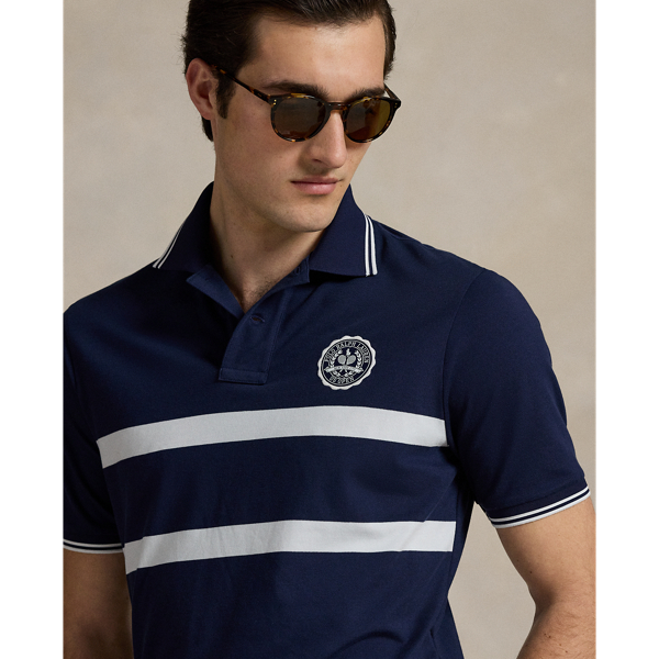US Open Classic Fit Mesh Polo Shirt