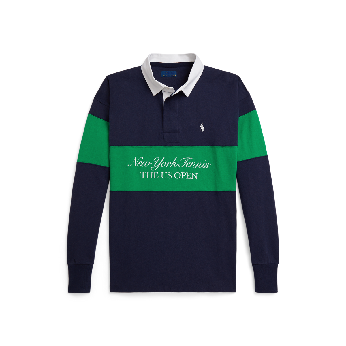 Ralph Lauren ラルフローレン ラガーシャツ アメリカ製 Mサイズ US オープン ヴィンテージ フィット ラグビー シャツ | ラルフ