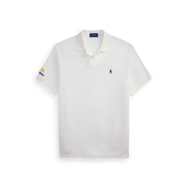 【Polo by Ralph Lauren】Open collar shirt Polo Ralph Lauren Classic Fit Open Collar Polo White at