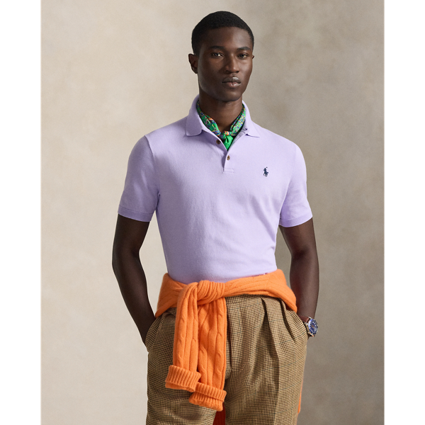 Cotton Polo-Collar Jumper