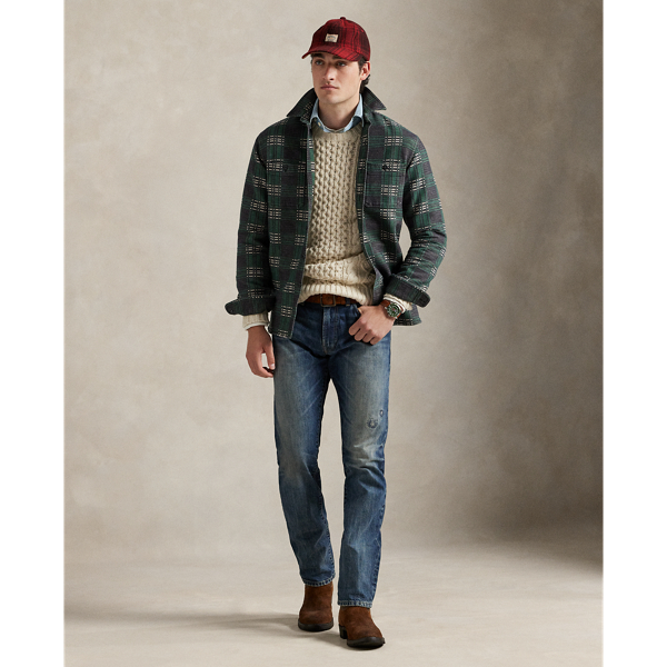 POLO RALPH LAUREN ウール ダブルブレスト　オリーブグリーン POLO RALPH LAUREN オリーブグリーン セーター L - メルカリ