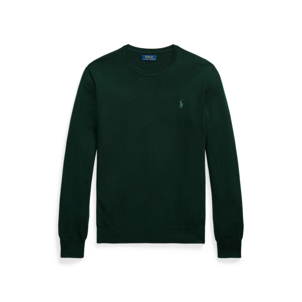 Slim fit wasbare wollen trui