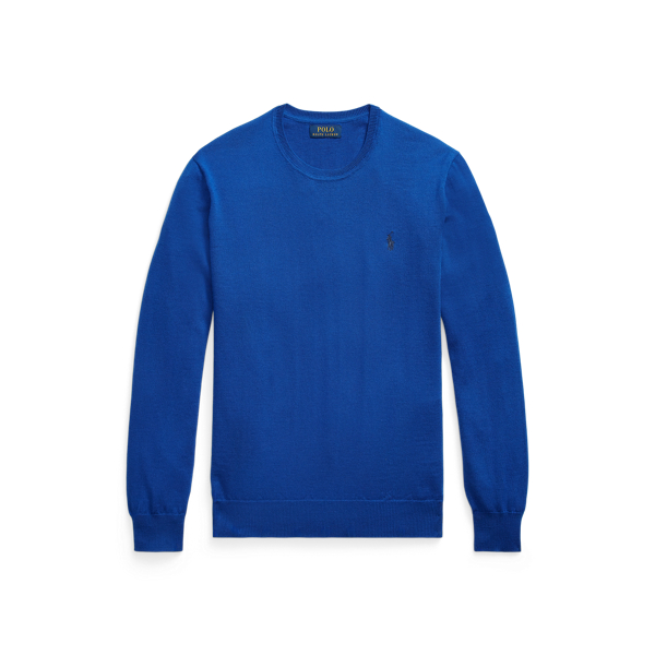 Waschbarer Slim-Fit Wollpullover