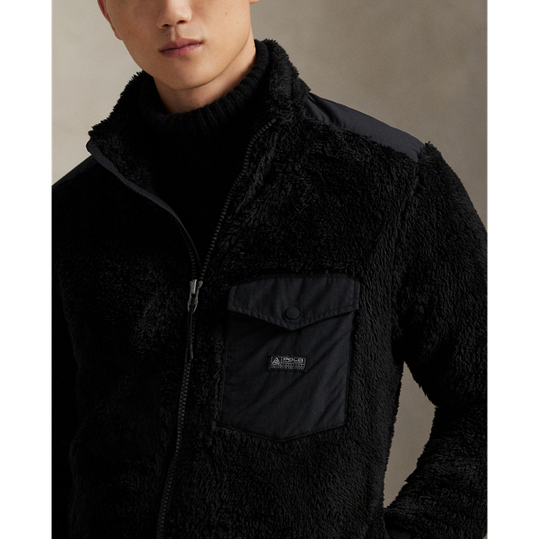 カーリー パイル フリース ジャケット | ラルフ ローレン公式