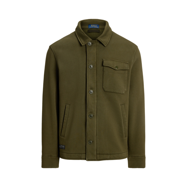 Cotton-Blend Half-Zip Pullover