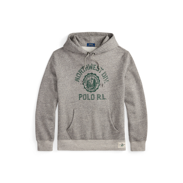 パーカー・フーディ POLO RALPH LAUREN fleece graphic hoodie natural MNPOKNI16823 Men's Fleece Graphic Hoodie | Ralph Lauren