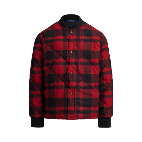 Buffalo Check Wool-Blend Jacket
