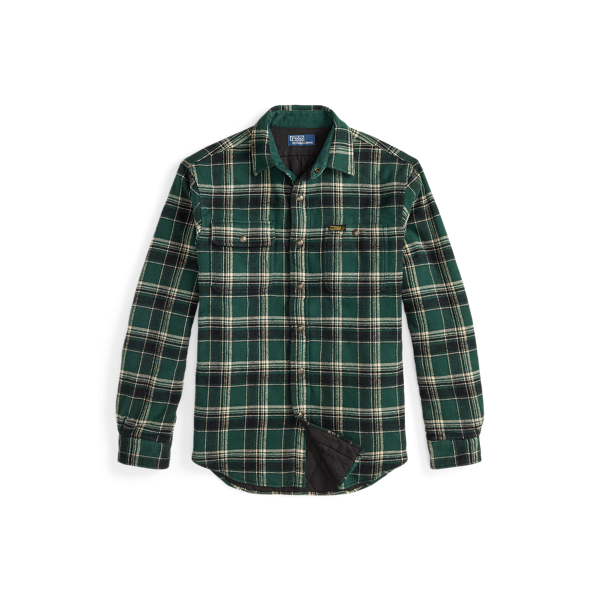 チェック フランネル オーバーシャツ | ラルフ ローレン公式オンライン
