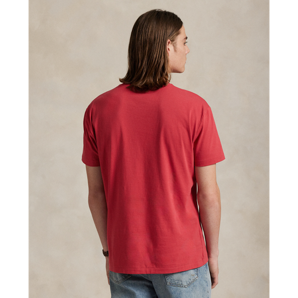 Classic-Fit Jersey-T-Shirt mit Logo