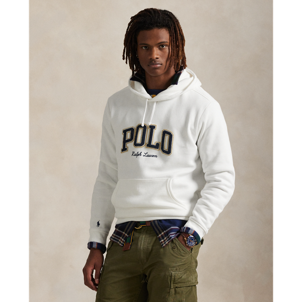 Polo Ralph Lauren パーカー 白 0401125Y0116 Polo Ralph Lauren logo-embroidered Zipped Hoodie | White