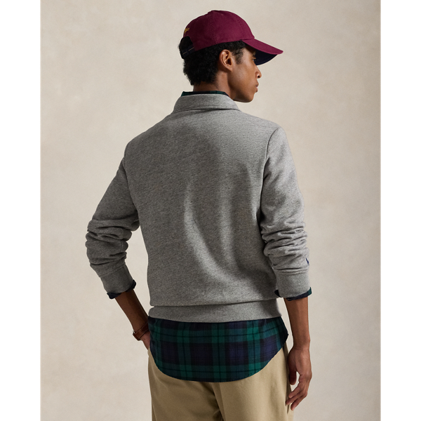 Logo Fleece Quarter-Zip Sweatshirt