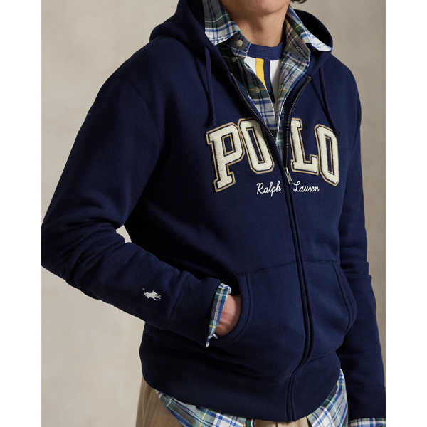 Logo Fleece Full-Zip Hoodie