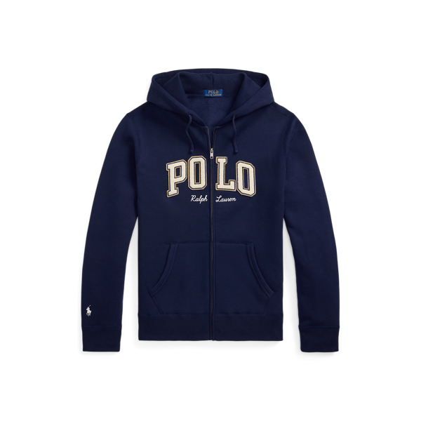 Logo Fleece Full-Zip Hoodie
