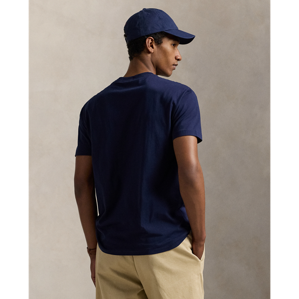 Cruise Navy Classic Fit Logo Jersey T-Shirt Polo Ralph Lauren 4