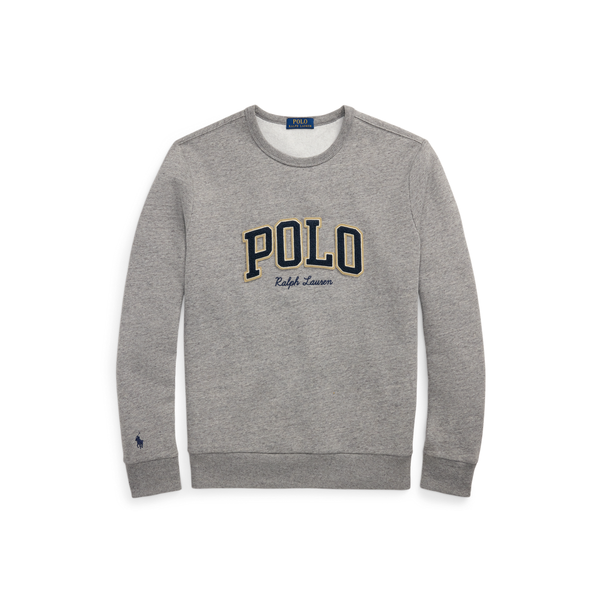 【POLO RALPH LAUREN】 Logo Fleece Sweatshirt ★ Vintage Fit Polo Ralph Lauren Men's Vintage-Fit Logo Fleece Sweatshirt