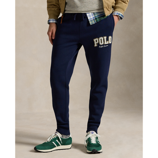 Jogginghose aus Fleece mit Logo