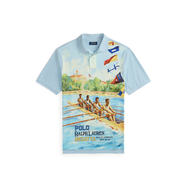 Classic Fit Regatta Mesh Polo Shirt