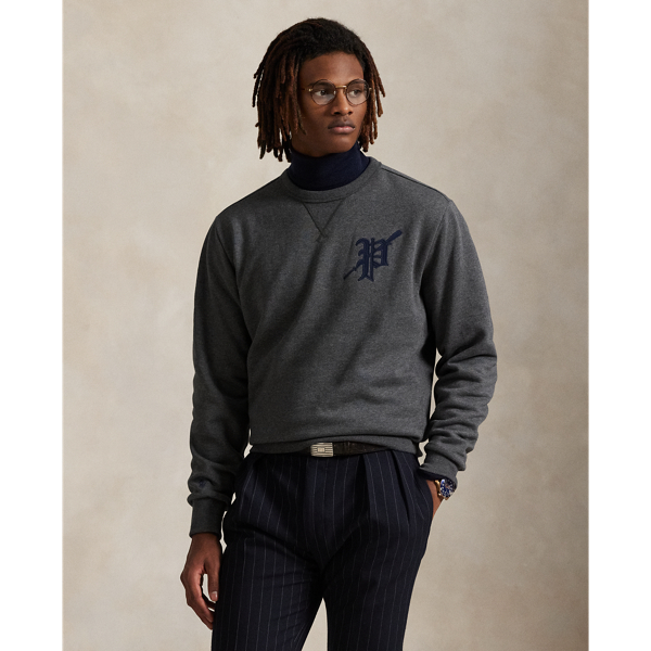 STONE  ダークグレー スウェットシャツ フリース グラフィック スウェットシャツ | ラルフ ローレン公式