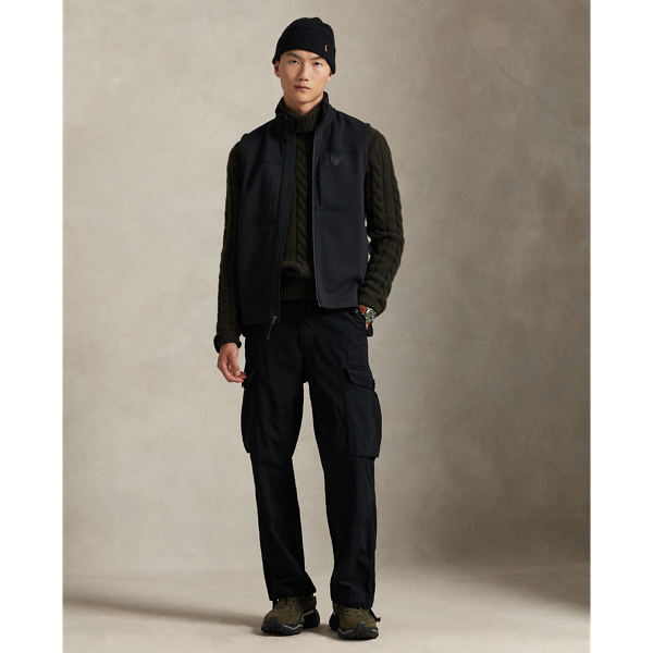 ダブルニット モックネック ベスト | ラルフ ローレン公式