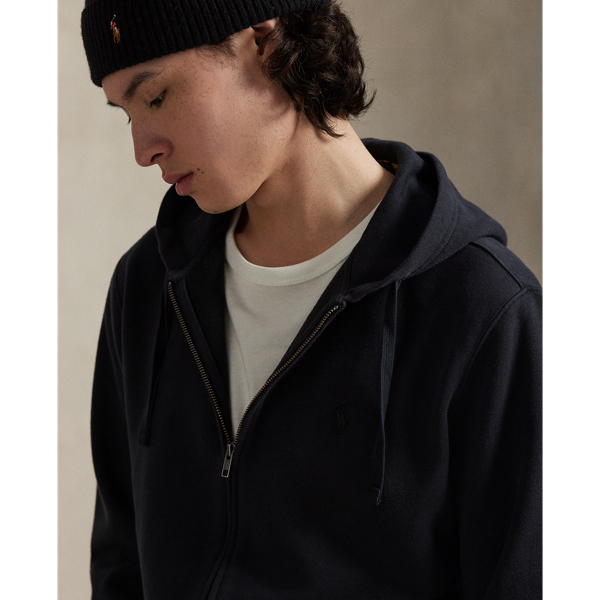 【関税込】 ガーメント ダイド フード - ネイビー ガーメントダイド フリース フルジップ フーディ | ラルフ