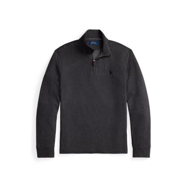POLO RALPH LAUREN - ルイ Ralph Lauren Double-Knit Quarter-Zip Pullover Green | Men's