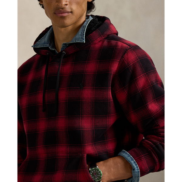 Plaid Fleece Hoodie