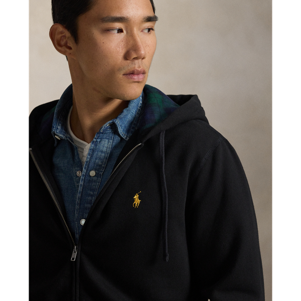 Die RL-Kapuzenjacke aus Fleece