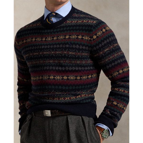 Fair Isle Wool Jumper