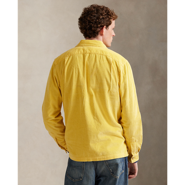Classic Fit Corduroy Camp Shirt