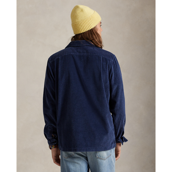 Classic Fit Corduroy Camp Shirt