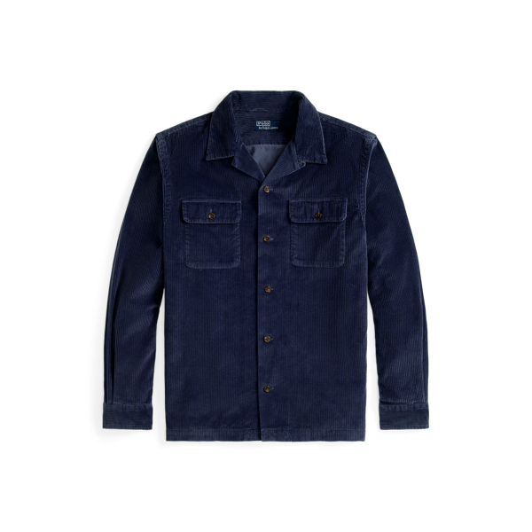 Classic Fit Corduroy Camp Shirt