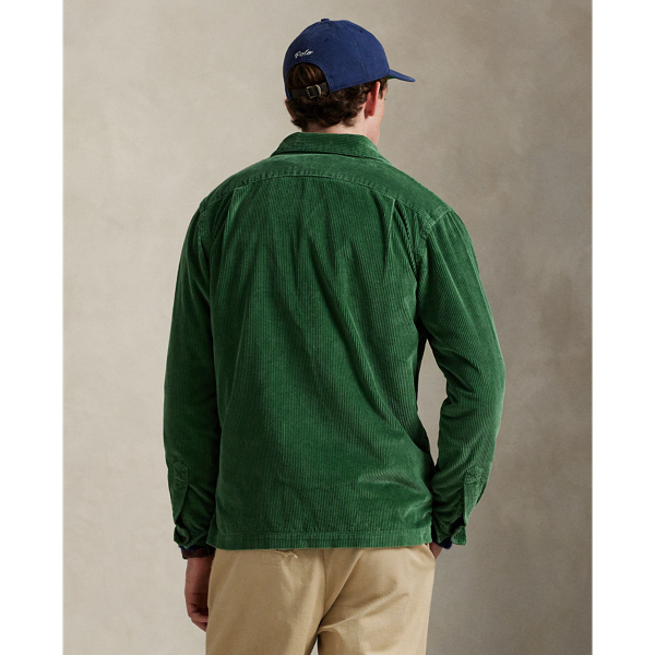 Classic Fit Corduroy Camp Shirt