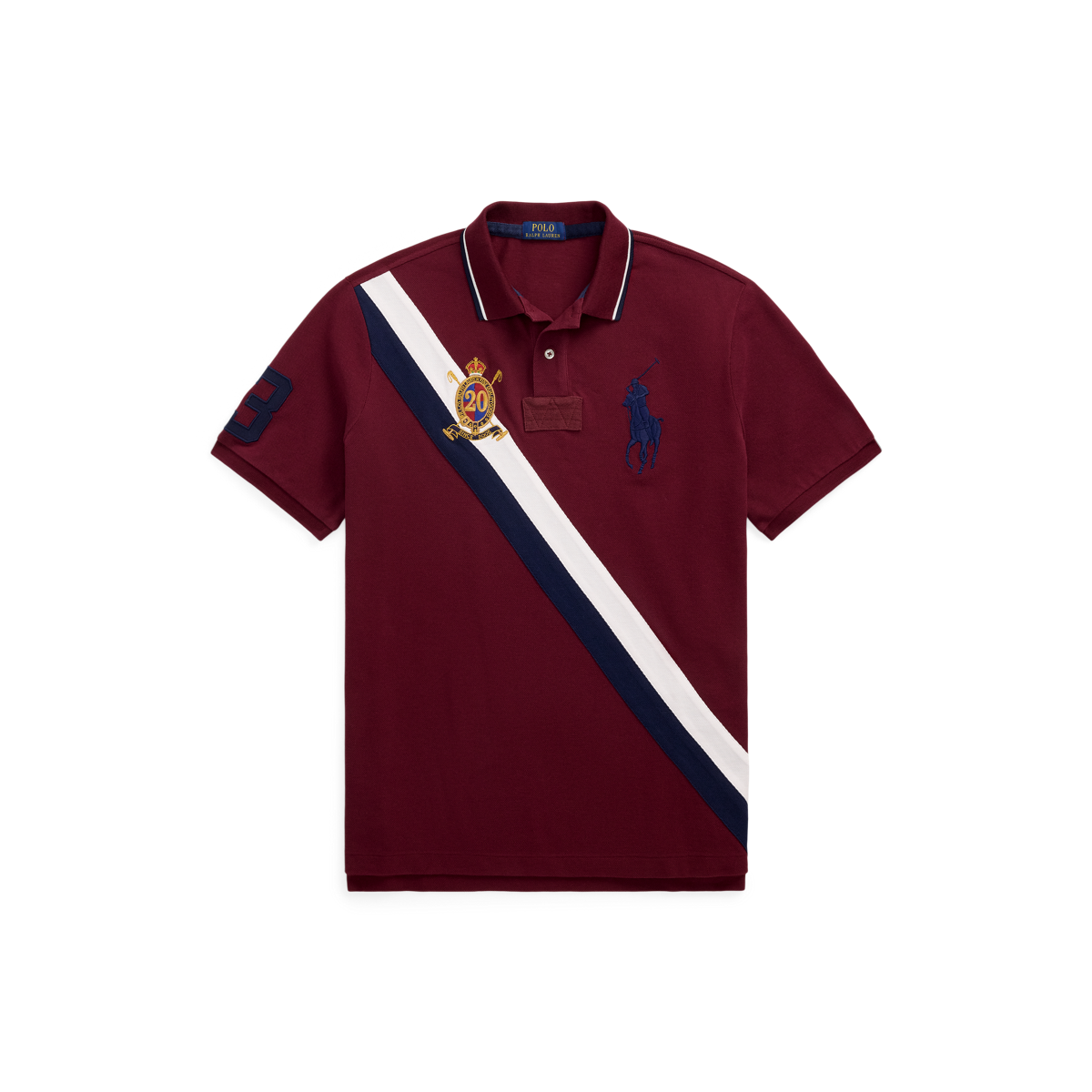 Classic Fit 20th Anniversary Crest Polo