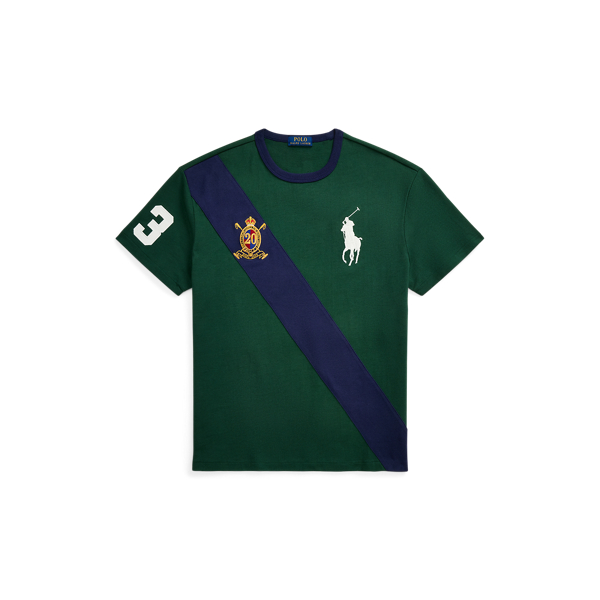 目を引く☆【Polo Ralph Lauren】Motorsport Graphic T-Shirt Polo Ralph Lauren Classic Fit Motorsport Graphic Jersey
