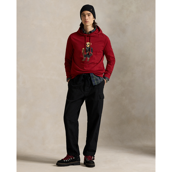 Polo Bear Jersey Hooded T-Shirt