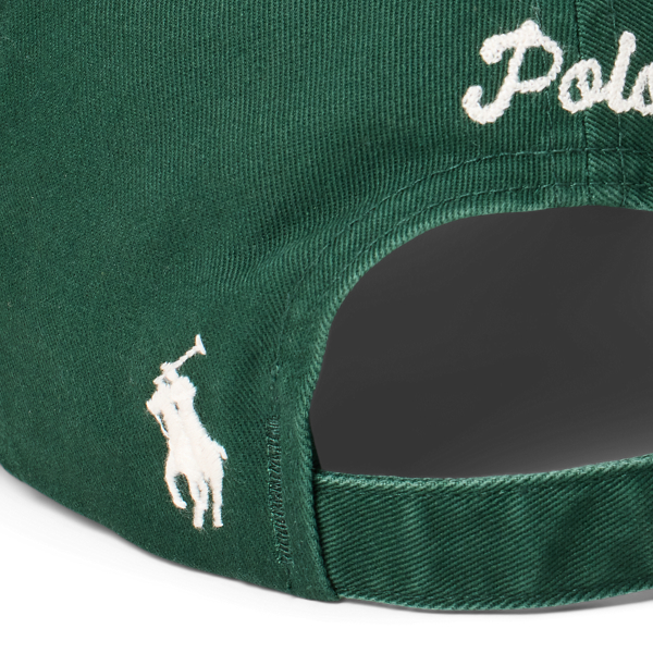Dog-Embroidered Twill Ball Cap